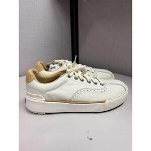 REEF Men's Golf Shoes White Tan With Bottle Opener Size 9 Brand New